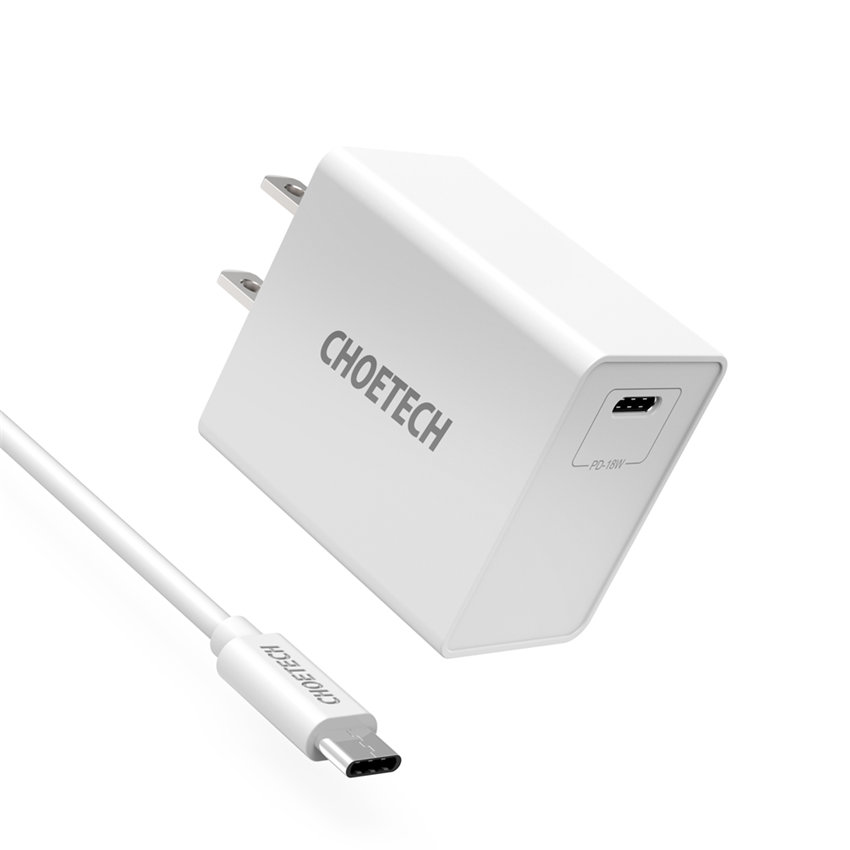 CHOETECH Q3005 PD3.0 Wall Fast Charging For 7/7 Plus/6S/6S Plus/6 Plus/6/SE (2020)/ 11/ 11Pro/11ProMax/XsMax,/XR/ XS/X/8/8 Plus/ AirPods/Ipad///HTC/Huawei/Moto/xiao MI and More