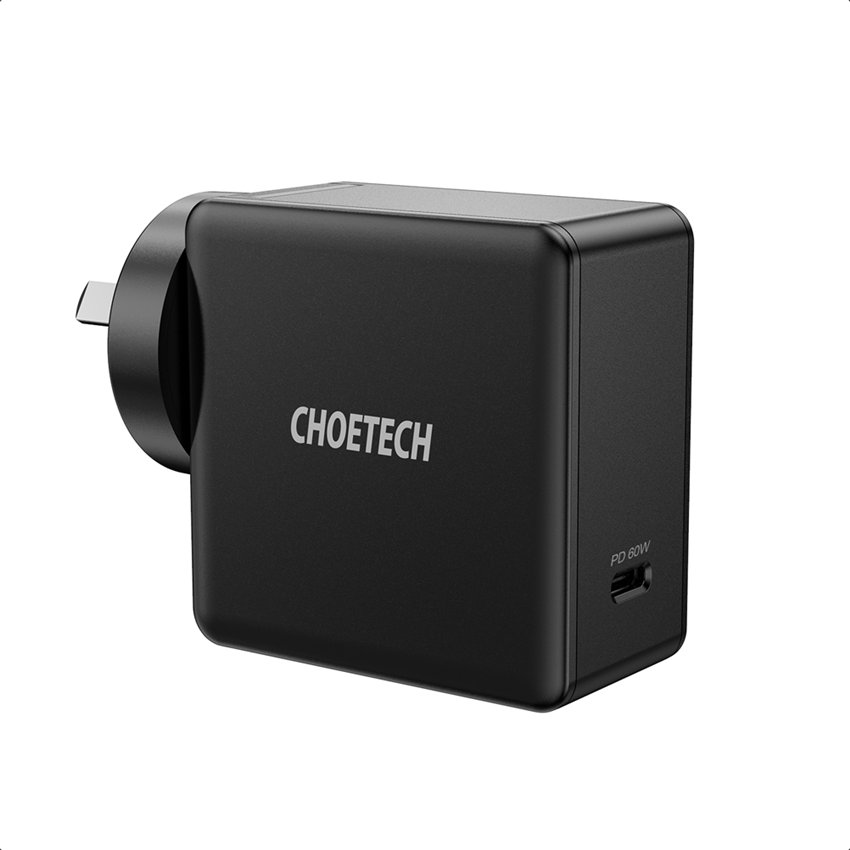 CHOETECH Q4004 PD 60W Fast Charging For 7/7 Plus/6S/6S Plus/6 Plus/6/SE (2020)/ 11/ 11Pro/11ProMax/XsMax,/XR/ XS/X/8/8 Plus/ AirPods/Ipad/MacBook///HTC/Huawei/Moto/xiao MI and More