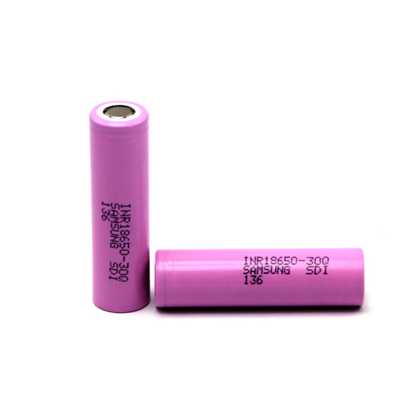  18650 30Q 3000mAh 15A Flat Top Li-ion Rechargeable Battery