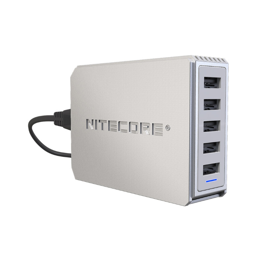 Nitecore UA55 5-Port QC USB Desktop Adapter